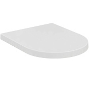 Ideal Standard La Dolce Vita Крышка-сиденье для унитаза, микролифт, крепл. хром, цвет: белый глянец E330401