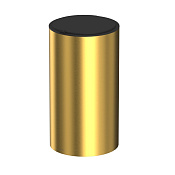 Whitecross Ergo Мусорное ведро с крышкой на 4 л, нержавеющая сталь, цвет: золото брашированное ER2290GLB