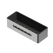 Whitecross Ergo Полка металлическая 30x11 см, подвесная, цвет: никель брашированный ER2280NIB