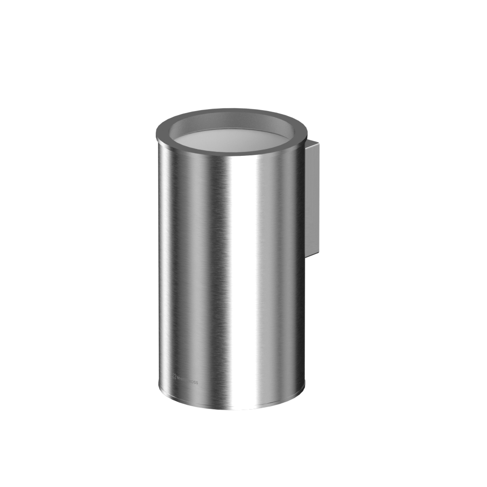 Whitecross Ergo Стакан с держателем, подвесной, нержавеющая сталь, цвет: никель брашированный ER2234NIB