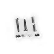 Alice Boheme Набор для крепления напольного унитаза/биде, цвет: хром FIX05C