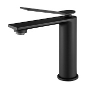 Vincea Verse Смеситель для раковины, излив 12,8 см, без донного клапана, цвет: черный матовый VBF-2VE1MB