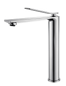Vincea Verse Смеситель для раковины высокий, излив 27,9 см, без донного клапана, цвет: хром VBF-2VE2CH
