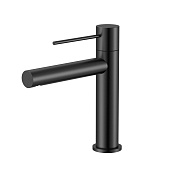 Vincea Aspire Смеситель для раковины, излив 14,2 см, без донного клапана, цвет: черный матовый VBF-4AS01MB