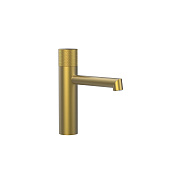 Vincea Desire Смеситель для раковины, излив 14,9 см, без донного клапана, цвет: брашированное золото VBF-1D3BG