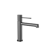 Vincea Desire Смеситель для раковины, излив 14 см, без донного клапана, цвет: вороненая сталь VBF-1D1GM