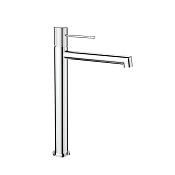 Vincea Desire Смеситель для раковины высокий, излив 17,3 см, без донного клапана, цвет: хром VBF-1D2CH