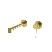 Vincea Desire Смеситель для раковины встраиваемый, излив 19,4 см, без д/к, цвет: браширован. золото VBFW-1D1BG