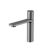 Vincea Vogue Смеситель для раковины, излив 12,1 см, без донного клапана, цвет: вороненая сталь VBF-4V3GM