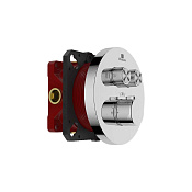 Vincea Термостат для душа, на 2 потребителя, с внутренней частью, цвет: хром VSCV-322T-MCH