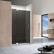 Vincea Extra Душевая дверь распашная 90x200h см, тонированное стекло 8 мм, цвет: хром VDP-1E8090CG