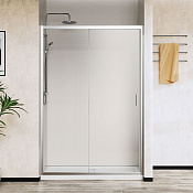 Vincea City Душевая дверь раздвижная 100x195h см, прозрачное стекло 5 мм, цвет: хром VDS-5CT100CL