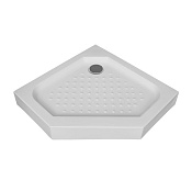 Vincea Душевой поддон из акрила 91x91x15h см, цвет: белый глянцевый VST-3AP-9090