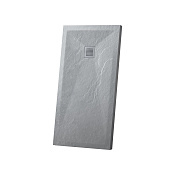 Vincea Душевой поддон из искусственного камня 120x80x2,5h см, цвет: серый матовый VST-4SR8012G
