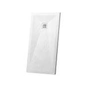 Vincea Душевой поддон из искусственного камня 100x90x2,5h см, цвет: белый матовый VST-4SR9010W