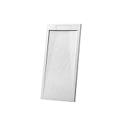 Vincea Душевой поддон из искусственного камня 100x80x2,5h см, цвет: белый матовый VST-4SRL8010W