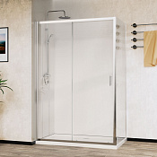 Vincea City Душевой уголок 120x90x195h см, прозрачное стекло 5 мм, цвет: хром VSR-5CT9012CL