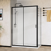 Vincea City Душевой уголок 110x90x195h см, прозрачное стекло 5 мм, цвет: хром VSR-5CT9011CLB