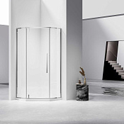 Vincea Slim-N Душевой уголок 90x90x195h см, прозрачное стекло 6 мм, цвет: хром VSP-4SN900CL