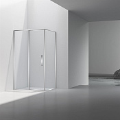 Vincea Slim 8mm Душевой уголок 90x120x195h см, прозрачное стекло 8 мм, цвет: хром VSR-4SLP9012CL