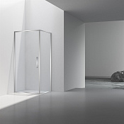 Vincea Slim 8mm Душевой уголок 90x90x195h см, прозрачное стекло 8 мм, цвет: хром VSR-4SLP9090CL