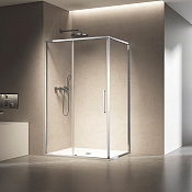 Vincea Slim 8mm Душевой уголок 120x80x200h см, прозрачное стекло 8 мм, цвет: хром VSR-6SL8012CL