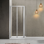 Vincea Garda Душевой уголок 90x90x190h см, прозрачное стекло 5 мм, цвет: хром VSR-1G9090CL