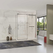 Vincea Como Soft Душевой уголок 150x100x195h см, прозрачное стекло 8 мм, цвет: хром VSR-1CS1015CL