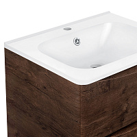 Vincea Раковина накладная 60x47,2 см, с переливом, цвет: белый VCB-2VP600W