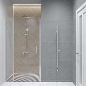 Vincea Полотенцесушитель электрический 12,7x137h см, с таймером, цвет: хром VTD-1DCE