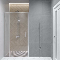 Vincea Полотенцесушитель электрический 12,7x137h см, с таймером, цвет: хром VTD-1DCE