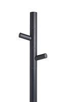 Vincea Полотенцесушитель электрический 12,7x137h см, с таймером, цвет: графит VTD-1DGE