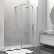 Vincea Walk-In Душевая перегородка 90x200h см, прозрачное стекло 8 мм, цвет: хром VSW-1HS900CL