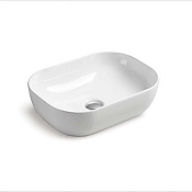 Vincea Раковина чаша 45,5x32,5x13h см, без перелива, цвет: белый глянцевый VBS-102