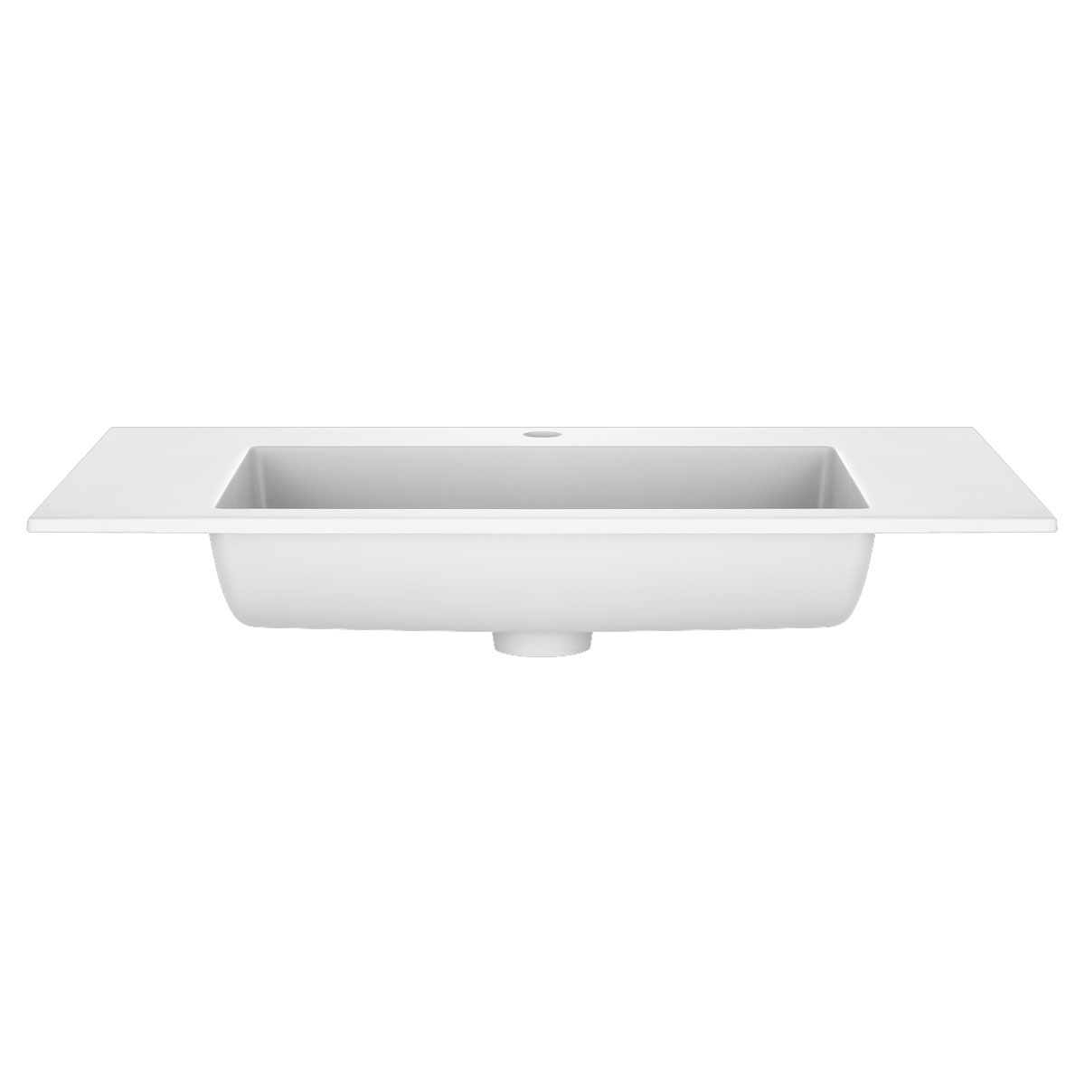 Vincea Раковина накладная 80x48 см, без перелива, цвет: белый VCB-13800W