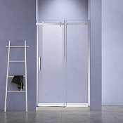 Vincea Como-N Душевая дверь раздвижная 140x195h см, прозрачное стекло 8 мм, цвет: хром VDS-4CN140CL