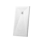 Vincea Душевой поддон из искусственного камня 100x80x2,5h см, цвет: белый матовый VST-4SR8010W