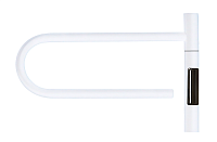 Vincea Полотенцесушитель электрический 38,5x25,3h см, с таймером, цвет: белый матовый VTD-1P1WE