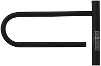 Vincea Полотенцесушитель электрический 38,5x25,3h см, с таймером, цвет: черный матовый VTD-1P1BE