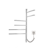 Vincea Полотенцесушитель электрический 43x79,7h см, с таймером, цвет: хром VTD-1S2CE