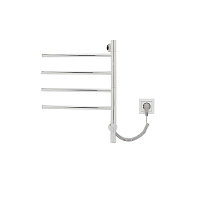 Vincea Полотенцесушитель электрический 43x59,7h см, с таймером, цвет: хром VTD-1S1CE