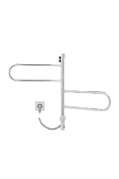 Vincea Полотенцесушитель электрический 42,6x59h см, с таймером, цвет: хром VTD-1R1CE