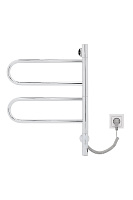 Vincea Полотенцесушитель электрический 42,6x59h см, с таймером, цвет: хром VTD-1R1CE