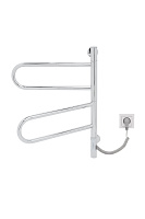 Vincea Полотенцесушитель электрический 42,6x59h см, с таймером, цвет: хром VTD-1R1CE