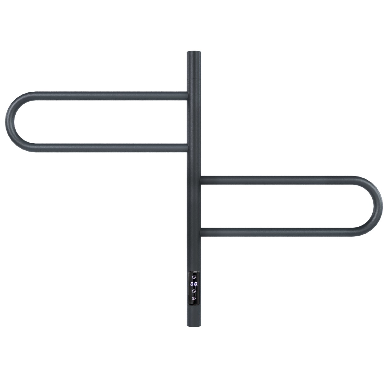 Vincea Полотенцесушитель электрический 42,6x59h см, с таймером, цвет: графит VTD-1R1CGE