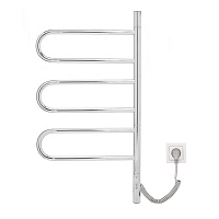 Vincea Полотенцесушитель электрический 41,8x79,2h см, с таймером, цвет: хром VTD-1R2CE