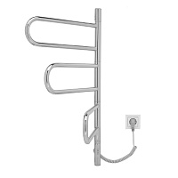 Vincea Полотенцесушитель электрический 41,8x79,2h см, с таймером, цвет: хром VTD-1R2CE