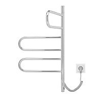 Vincea Полотенцесушитель электрический 41,8x79,2h см, с таймером, цвет: хром VTD-1R2CE