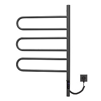 Vincea Полотенцесушитель электрический 41,8x79,2h см, с таймером, цвет: графит VTD-1R2CGE