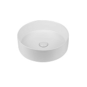 Vincea Раковина чаша d39,4x11,5h см, без перелива, цвет: белый глянцевый VBS-216